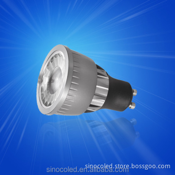 China 220V to 12V COB LED Spotlight - 3W/5W MR16 GU10 LED Spot Light CE ROHS